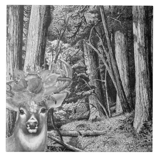 Deer Tegeltje (Voorkant)