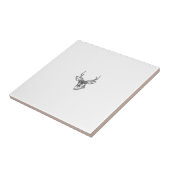 Deer Tegeltje (Zijkant)