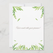 Deer Theme Baby Shower Invitation (Dos)