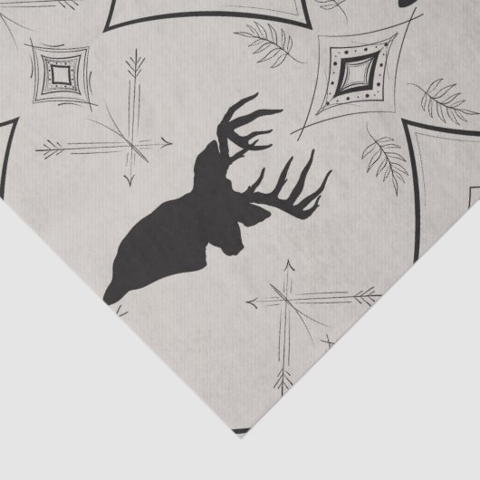 Deer Tissuepapier (Detail)