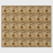 Deer Track Cadeaupapier (Vlak)