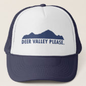 Deer Valley alsjeblieft Trucker Pet (Voorkant)