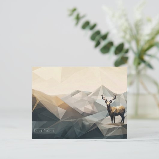 Deer Valley Briefkaart (Staand voorkant)