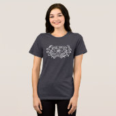 Deer valley  Merch Tri-Blend Shirt (Voorkant volledig)
