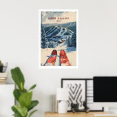 Deer Valley Ski Poster 1 (Bureau à domicile)