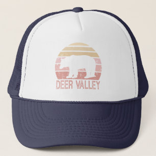 Deer Valley Utah Retro Beer Trucker Pet