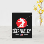 Deer Valley Verenigde Staten Skigebied Rocky Mount Kaart (Gele Bloem)