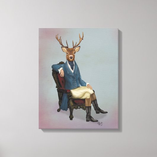 Deer volledig canvas afdruk (Voorkant)
