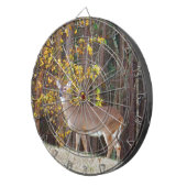 Deer voor de Gele Najaarboom Dartbord (Voorkant Rechts)