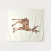 Deer Wandkleed (Voorkant (horizontaal))