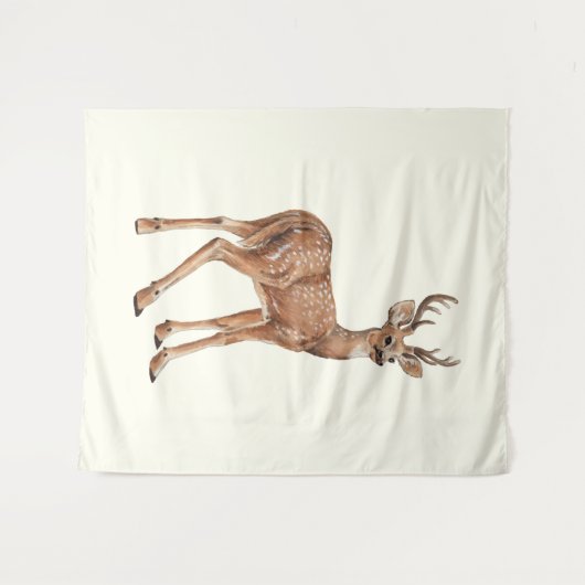Deer Wandkleed (Voorkant (horizontaal))