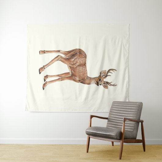 Deer Wandkleed (In Situ (horizontaal))