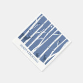 Deer Winter Forest | Kerstmis Servet (Hoek)