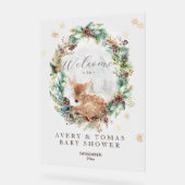 Deer Winter Woodland Froid à l'extérieur du Baby s (Angle)