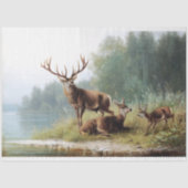  deer-witpapier tissuepapier (Voorkant)