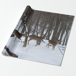 Deer Wrapping Paper Cadeaupapier