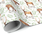 Deer Wrapping Paper Cadeaupapier (Rol Hoek)