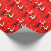  DEER WRAPPINGPAPIER CADEAUPAPIER (Hoek)