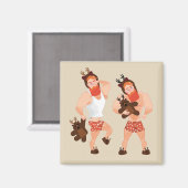 DeerBear Magneet (Voorkant / Achterkant)