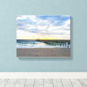 Deerfield Beach, FL Canvas Afdruk (Insitu (Houten vloer))