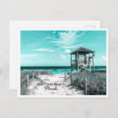 DEERFIELD BEACH FLORIDA BRIEFKAART (Voorkant / Achterkant)