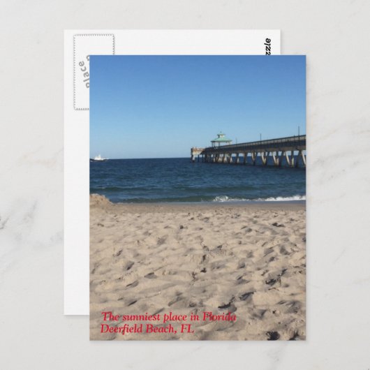 Deerfield Beach, Floride - Carte postale (Devant / Derrière)