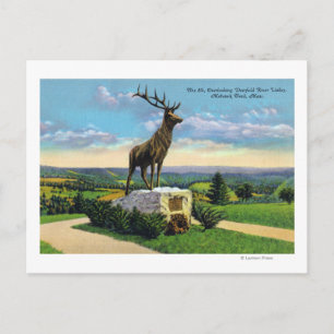 Deerfield River Valley op het Mohawk-spoor Briefkaart