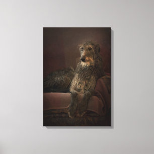 Deerhound Canvas Afdruk