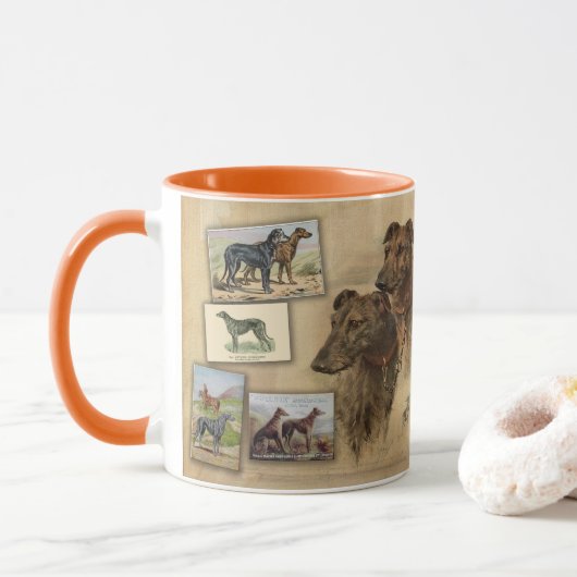 Deerhound Vintage Mok (Met donut)