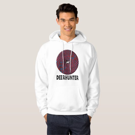 Deerhunter Cryptogrammen Essential Hoodie (Voorkant volledig)
