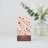 Deerie Forest (verticaal) Visitekaartje (Staand voorkant)