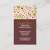 Deerie Forest (verticaal) Visitekaartje (Achterkant)