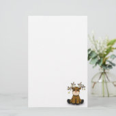 Deers Briefpapier (Staand voorkant)
