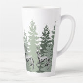 DeerZoi Forest Tall Latte Mok (Rechts)
