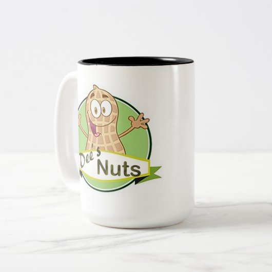 Dee's Nuts marque Mugs (Devant gauche)