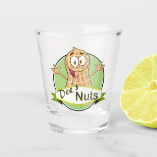 Dee's Nuts-merk Shot Glass Glas
