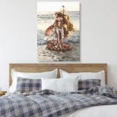 Déesse Aphrodite toile étirée Imprimer (Insitu(Chambre))