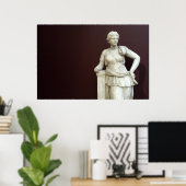 Déesse Artemis - Sculpture d'Istanbul - affiche (Bureau à domicile)