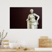 Déesse Artemis - Sculpture d'Istanbul - affiche (Cuisine)