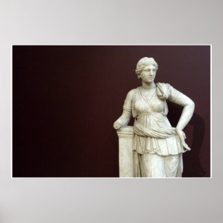 Déesse Artemis - Sculpture d'Istanbul - affiche