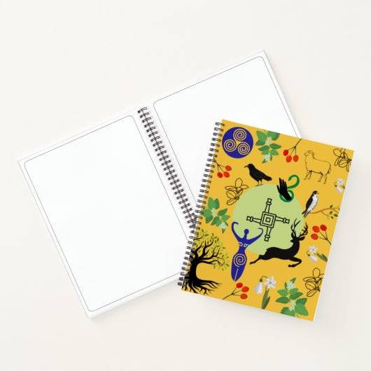 Déesse Brigide - Journal Jaune (Intérieur)