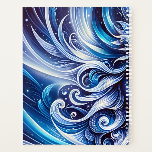 Déesse Céleste Tête Bleue Janvier - (Dos)