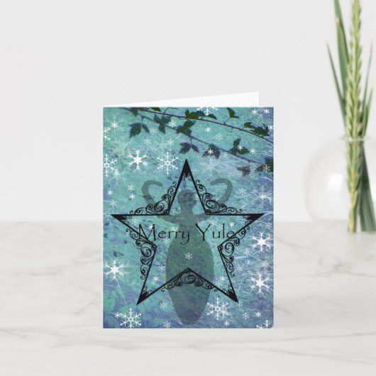 déesse de carte de Noël (Devant)