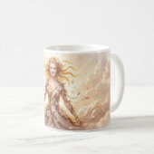 Déesse de la lumière éclose dans un mug Cloudsong (Devant droit)