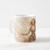 Déesse de la lumière éclose dans un mug Cloudsong (Devant gauche)