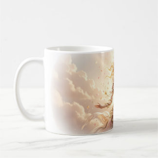 Déesse de la lumière éclose dans un mug Cloudsong