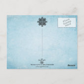 Déesse de la mer et carte postale de nuit (Dos)