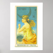 Déesse de la Vérité, Astrée, Poster Imprimer (Devant)