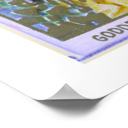 Déesse de l'aube, Aurora, Poster Imprimer (Coin)