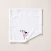 "Déesse des courbes" (Gant de toilette)